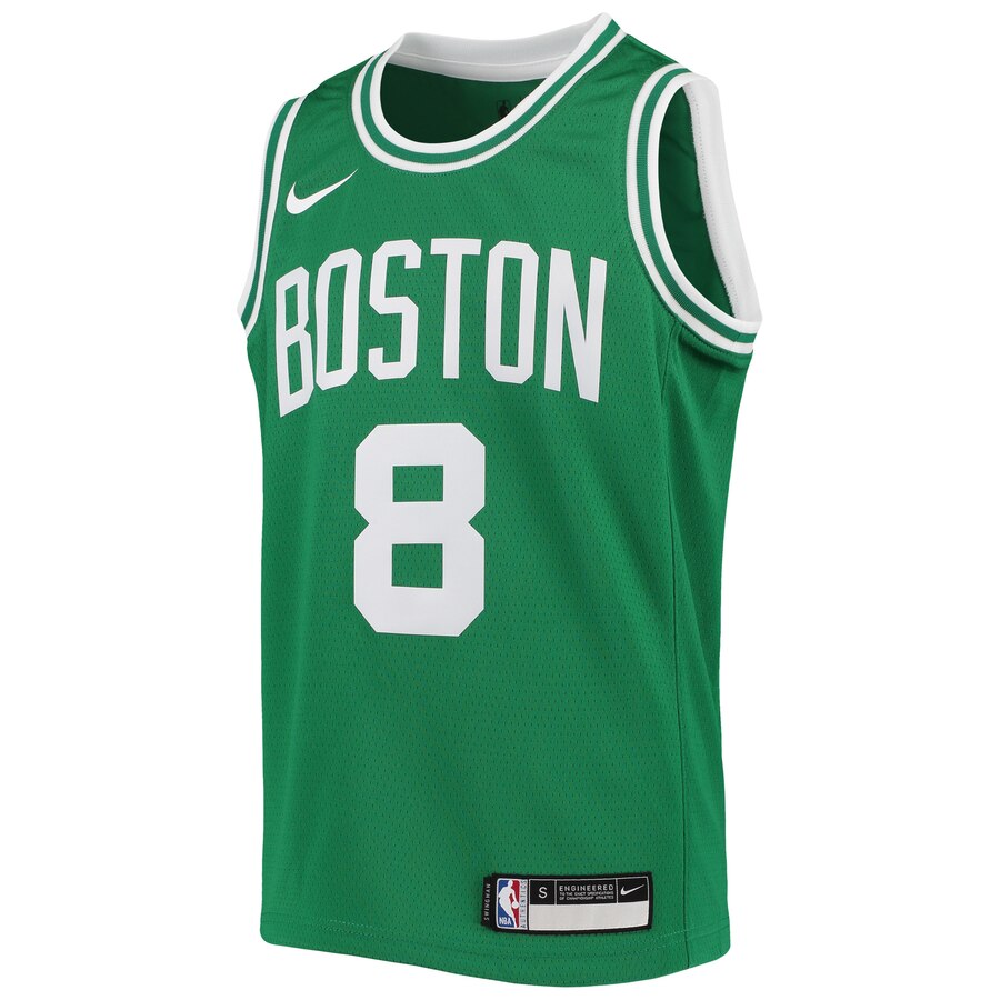 Alternative view of Kemba Walker Boston Celtics Youth Swingman Basketball Jersey - Icon Edition - Kelly Green