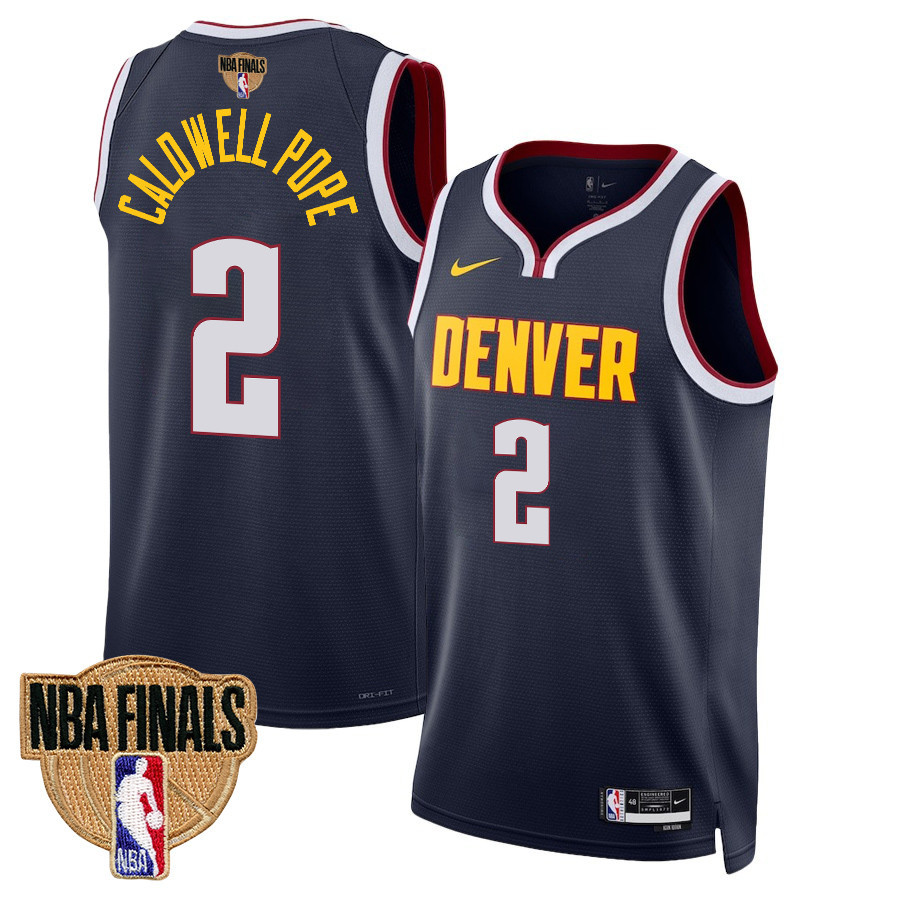 Kentavious Caldwell-Pope 2 Denver Nuggets Final Champions 2023 Swingman Basketball Jersey - Black - JS634 