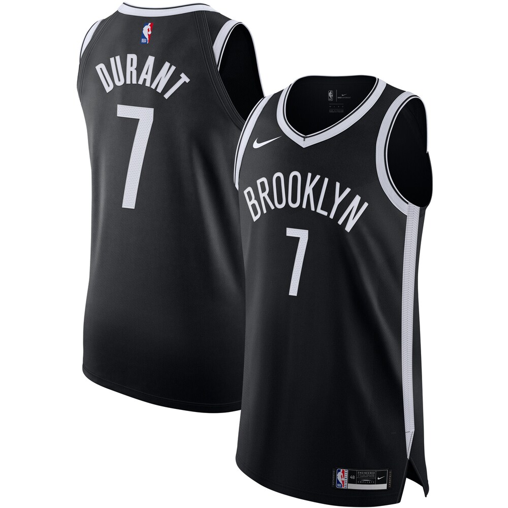 Kevin Durant Brooklyn Nets 2020/21 Jersey - Icon Edition - Black