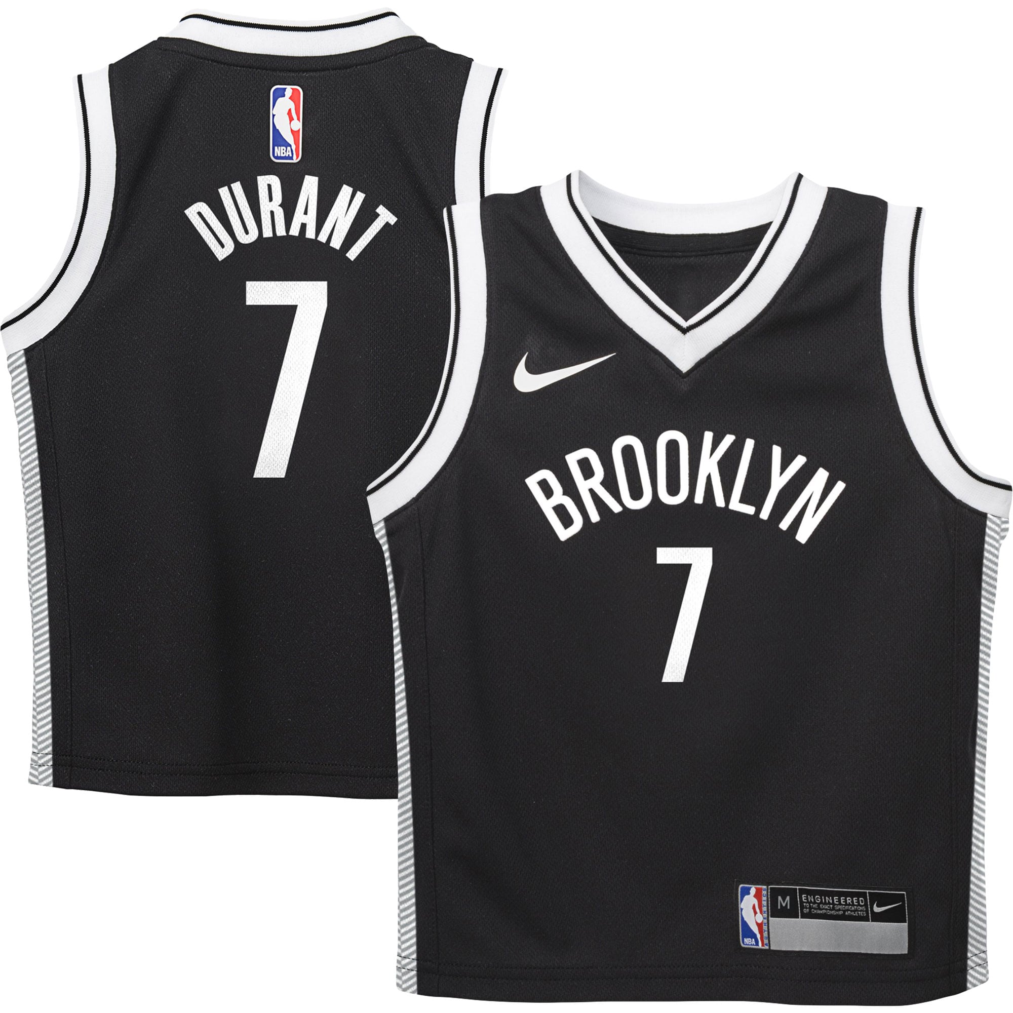 Kevin Durant Brooklyn Nets Preschool 2020/21 Replica Jersey - Icon Edition - Black