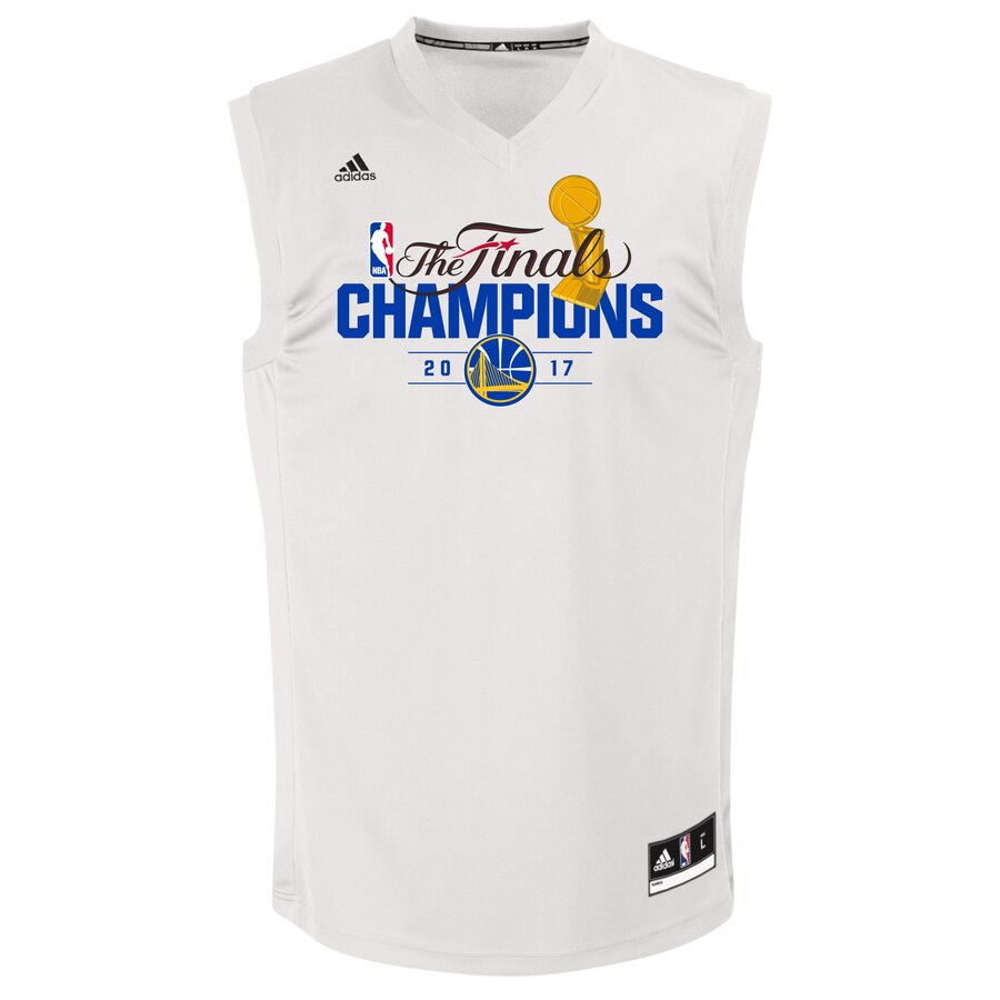 Alternative view of Kevin Durant Golden State Warriors Adidas 2020 Nba Finals Champions Fashion Replica Basketball Jersey - White
