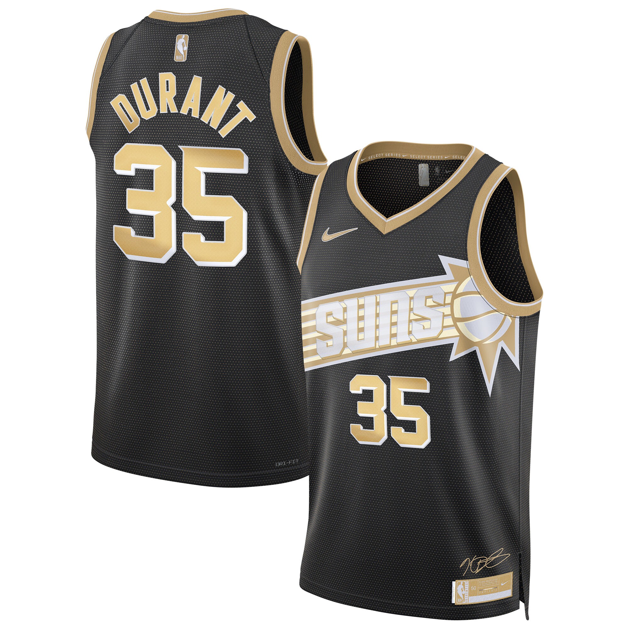 Kevin Durant Phoenix Suns Unisex Select Series Swingman Basketball JerseyÃƒâ€šÃ‚Â ÃƒÂ¢Ã¢â€šÂ¬Ã¢â‚¬Å“ Black