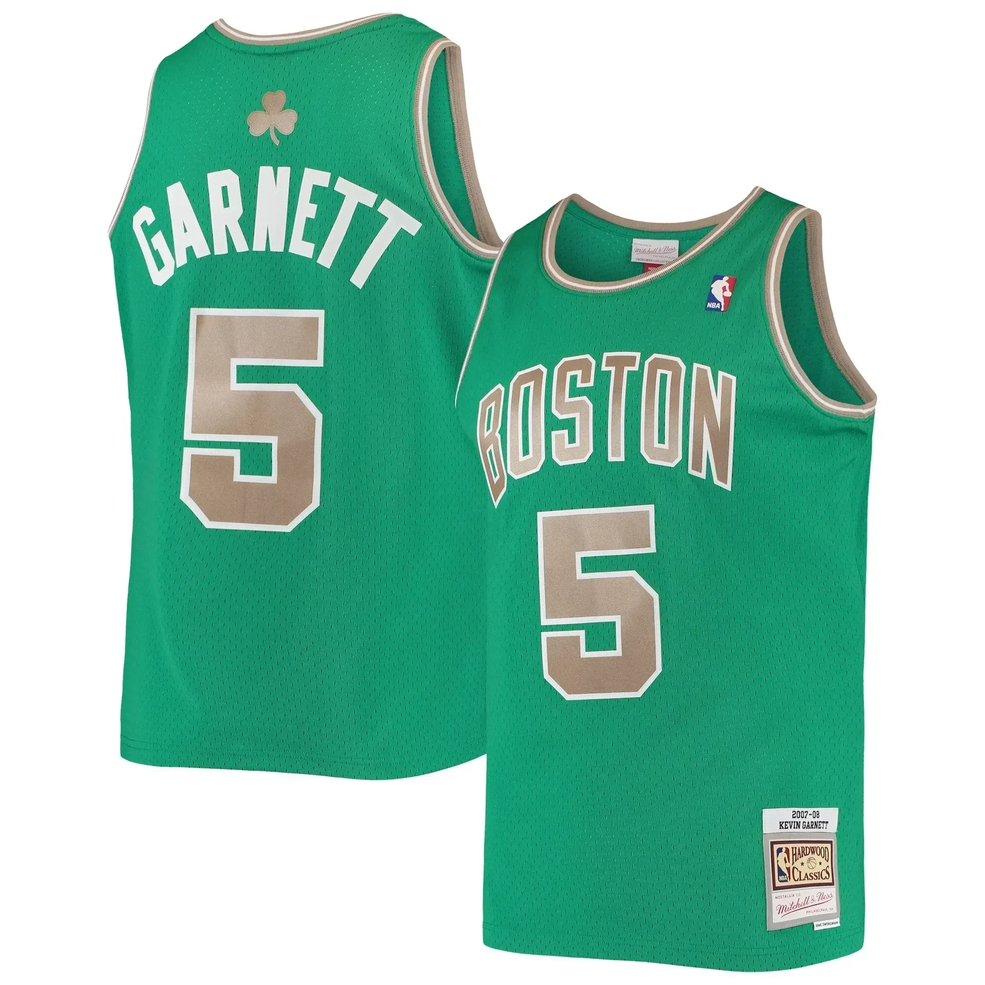 Kevin Garnett Boston Celtics Mitchell & Ness Hardwood Classics Swingman Basketball Jersey - Kelly Green - JS368