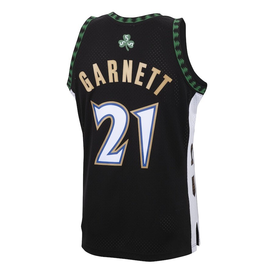 Alternative view of Kevin Garnett Minnesota Timberwolves Mitchell & Ness Hall Of Fame Class Of 2020 Hardwood Classics Swingman Basketball Jersey – Black – Jsfangear Basketball Jersey Store