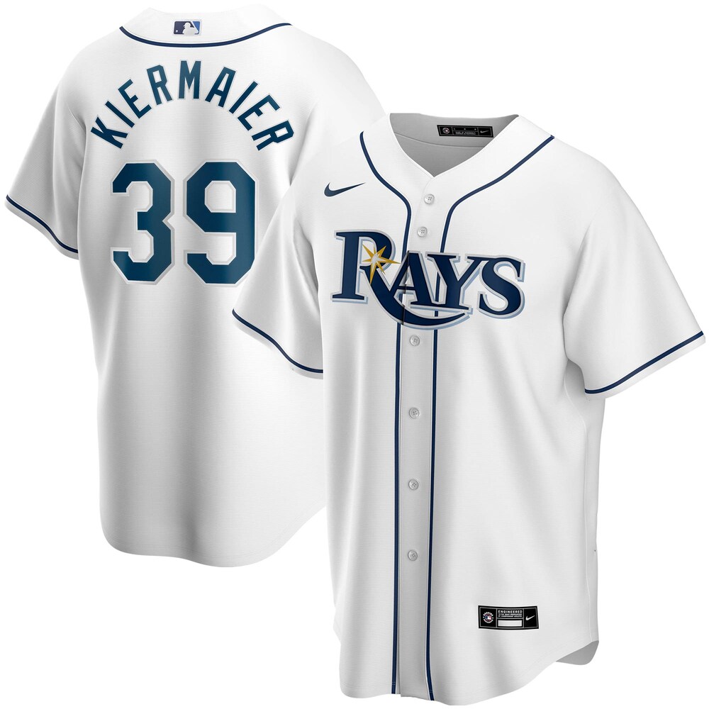 Kevin Kiermaier Tampa Bay Rays Home 2020 Player Jersey - White Color