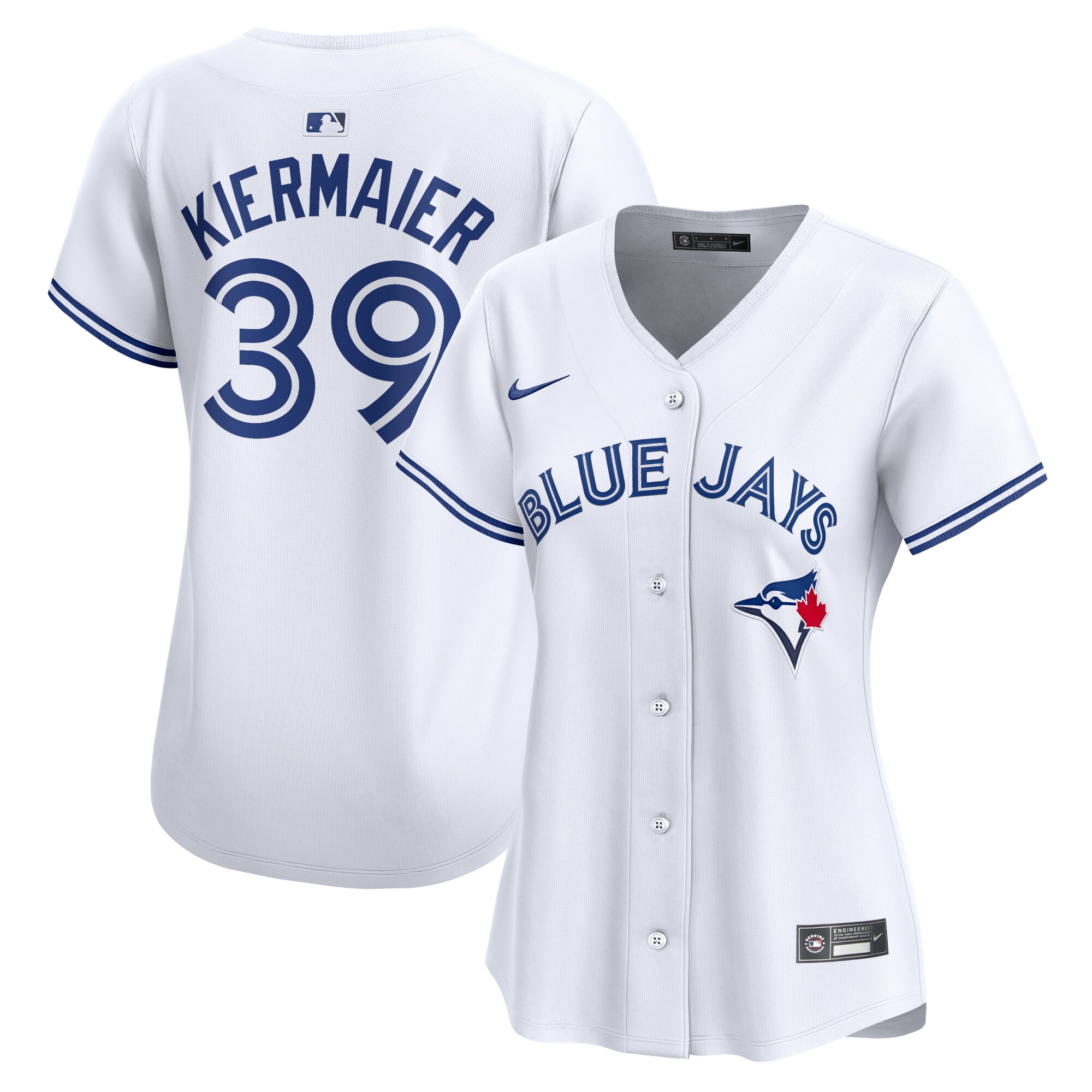 Kevin Kiermaier Toronto Blue Jays Women's Home Limited Player Baseball Jersey - White