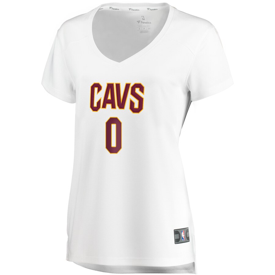 Alternative view of Kevin Love Cleveland Cavaliers Fanatics Branded Women's Fast Break Player Basketball Jersey - Association Edition - White