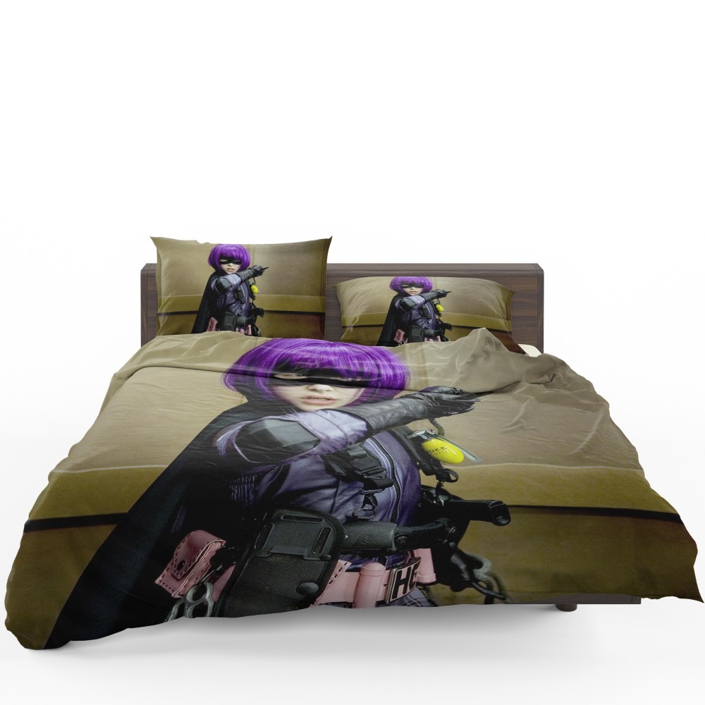 Kick-Ass Movie Chloe Grace Moretz Hit-Girl Thriller Bedding Set - Custom Bedding Set