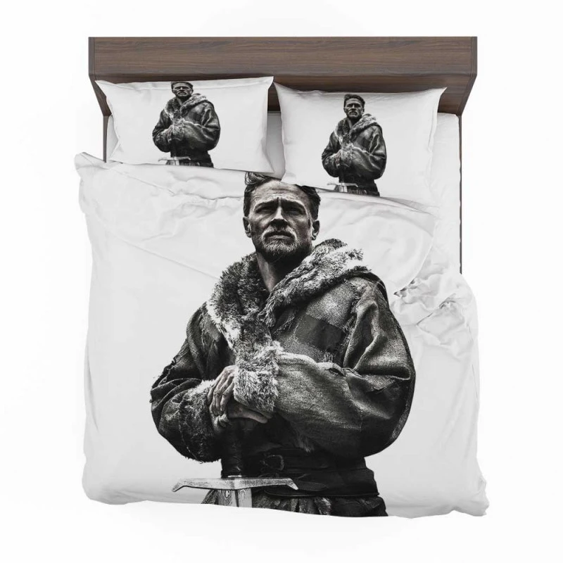 Alternative view of King Arthur Legend Of The Sword Movie Charlie Hunnam Bedding Set - Custom Bedding Set