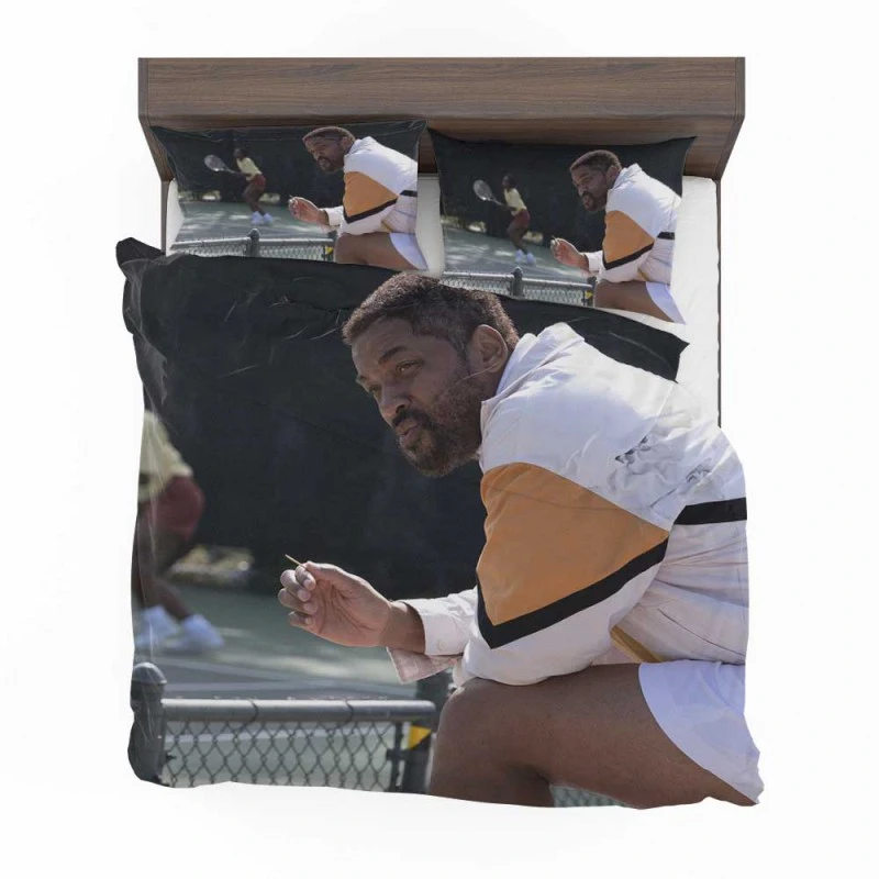 Alternative view of King Richard Movie Will Smith Bedding Set - Custom Bedding Set