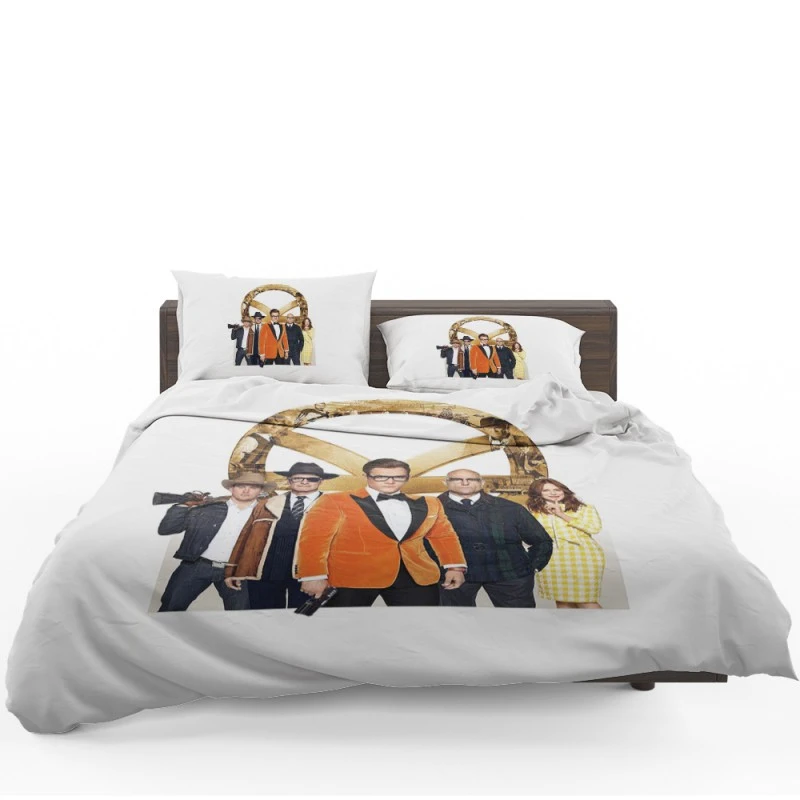 Kingsman The Golden Circle Movie Taron Egerton Bedding Set - Custom Bedding Set