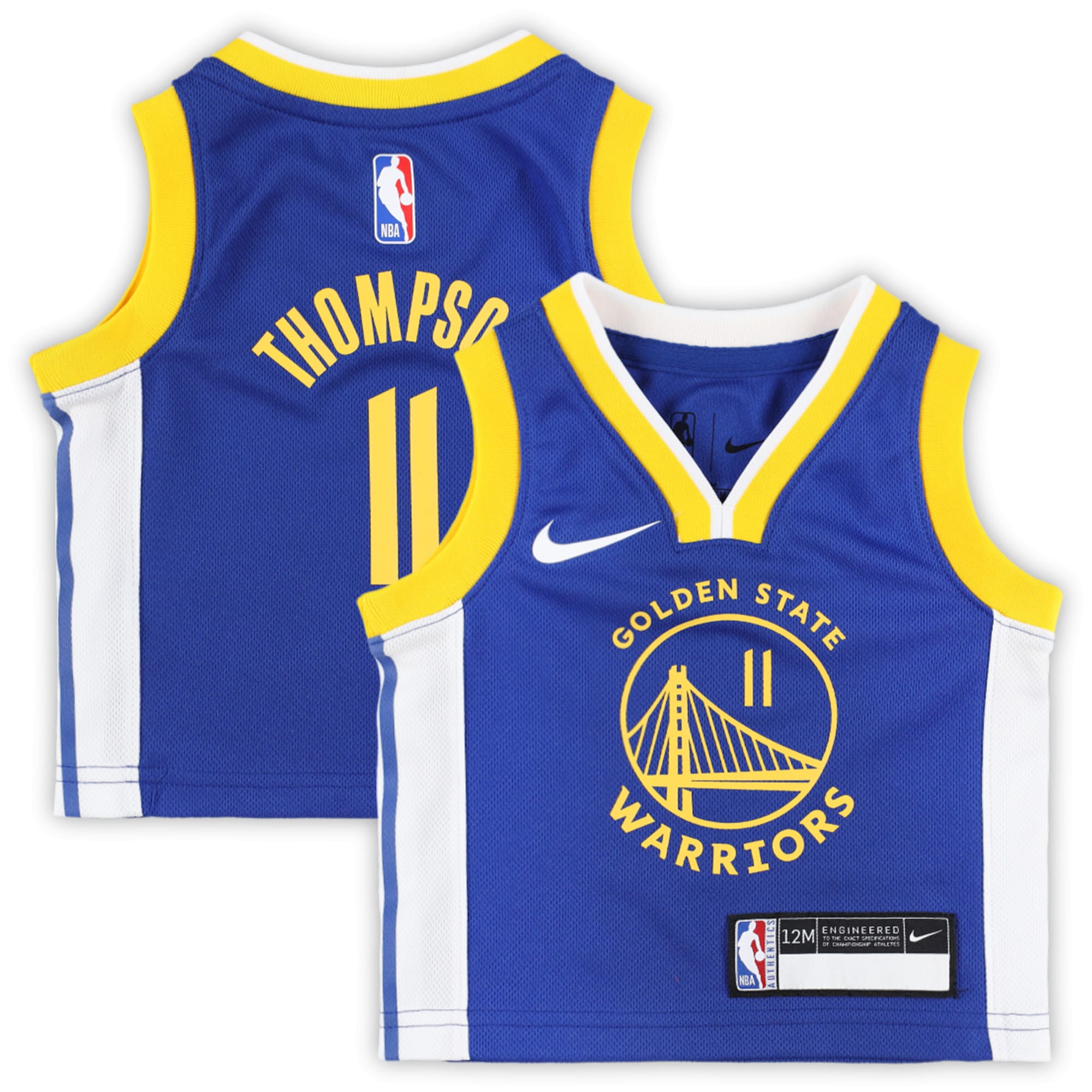 Klay Thompson Golden State Warriors Infant Swingman Player Basketball Jersey - Icon Edition - Royal