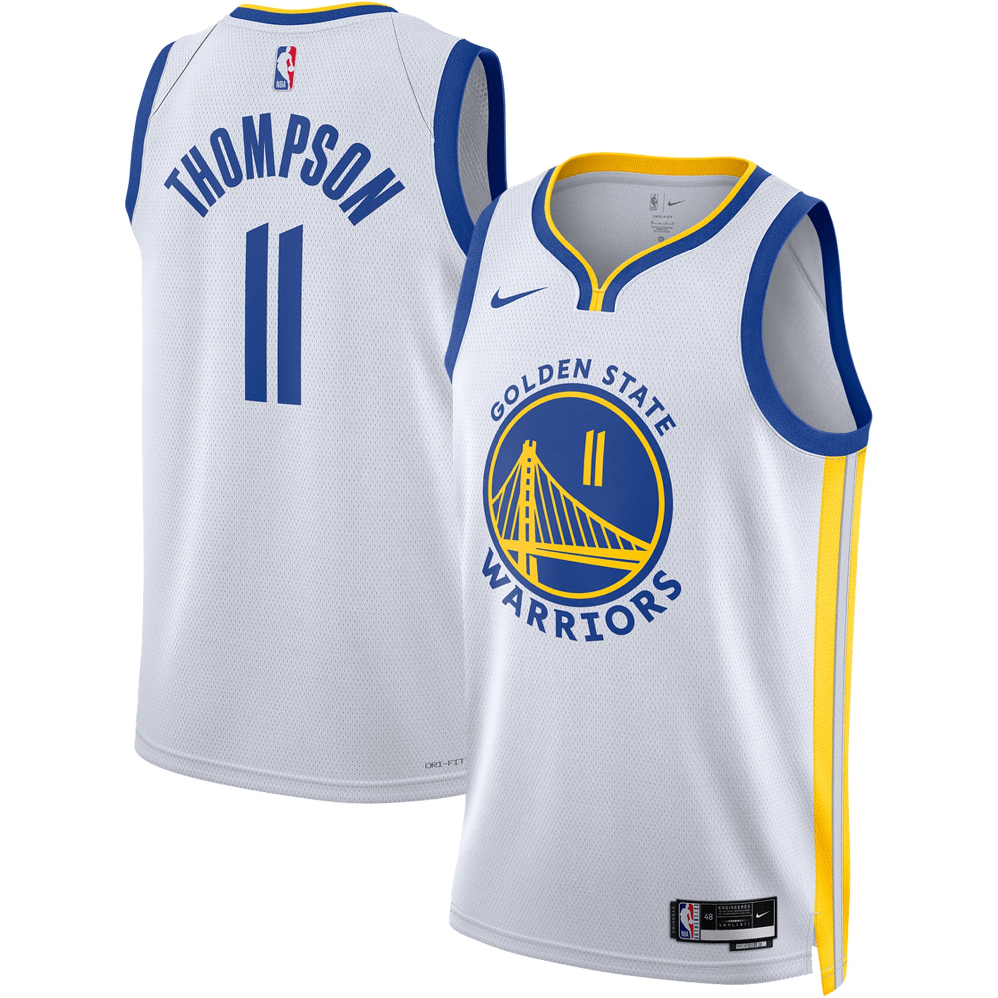 Klay Thompson Golden State Warriors Unisex Swingman Basketball Jersey - Association Edition - White
