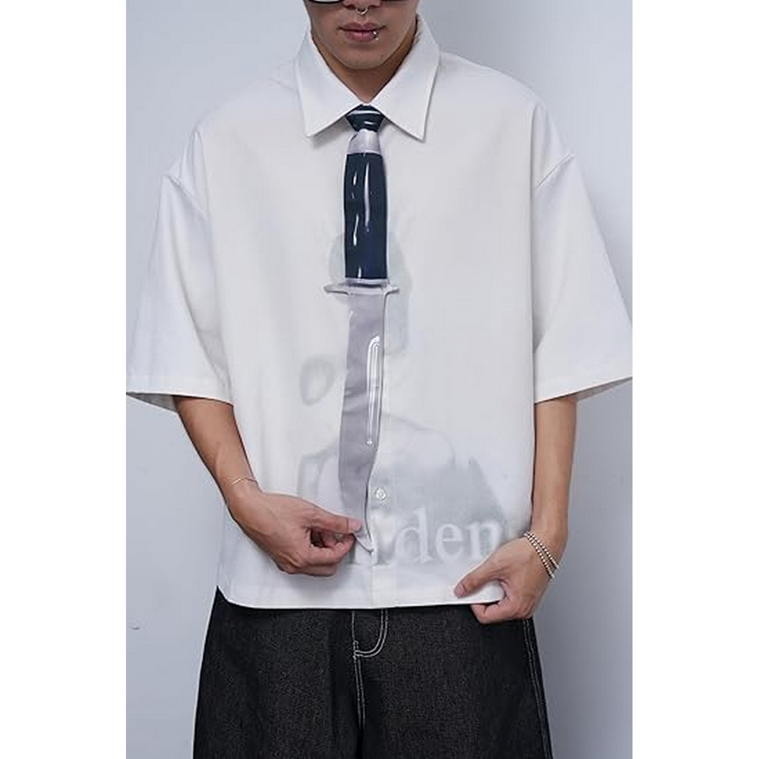 Knives Ties - Bowie Knife Tie, Novelty Tie, Tie Accessories Holiday Gift.