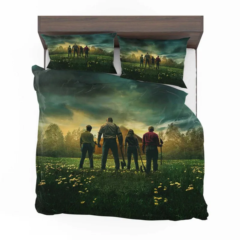 Alternative view of Knock At The Cabin Thrillers Tale Bedding Set - Custom Bedding Set