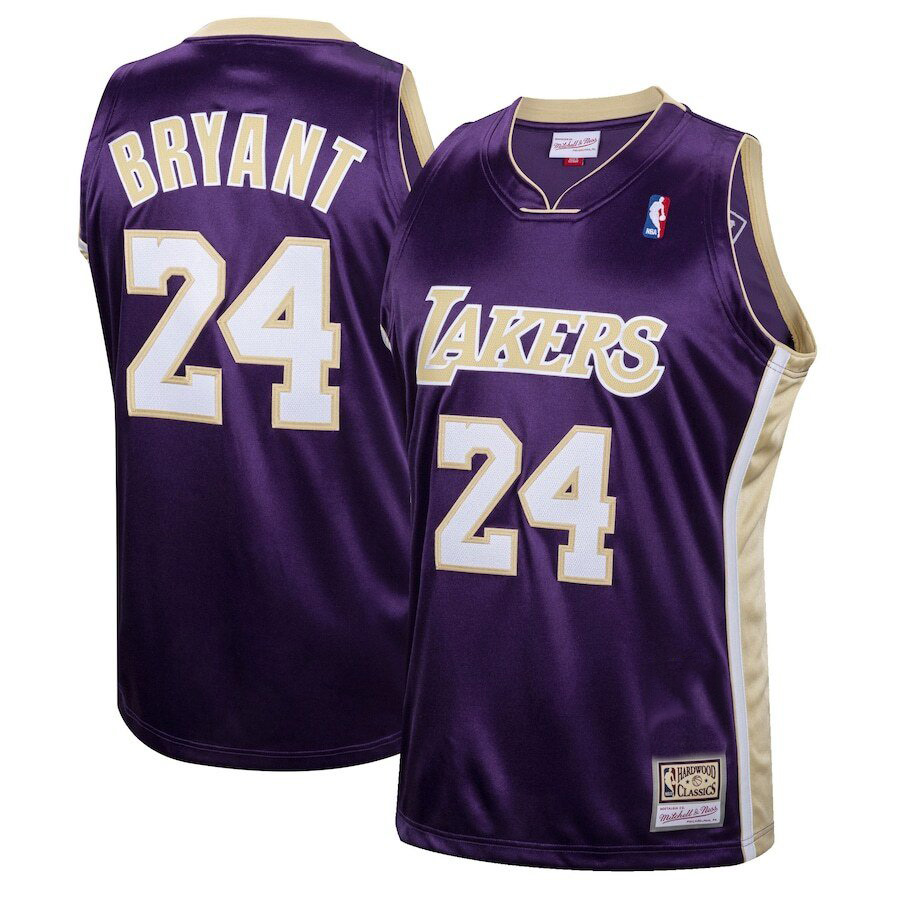 Kobe Bryant Los Angeles Lakers Mitchell & Ness Hall Of Fame Class Of 2020 #24 Hardwood Classics Basketball Jersey - Purple
