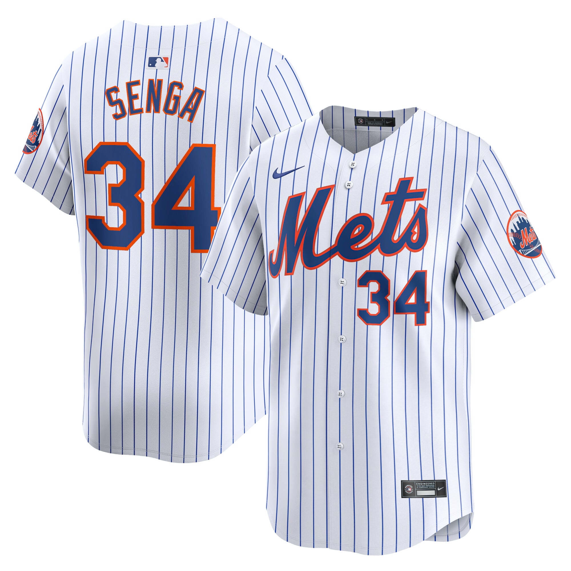 Kodai Senga New York Mets Home Limited Player Baseball Jersey - White
