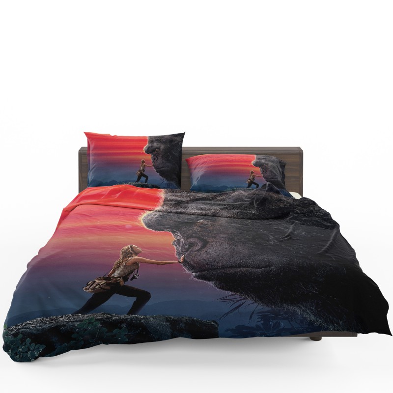 Kong Skull Island Brie Larson Bedding Set - Custom Bedding Set