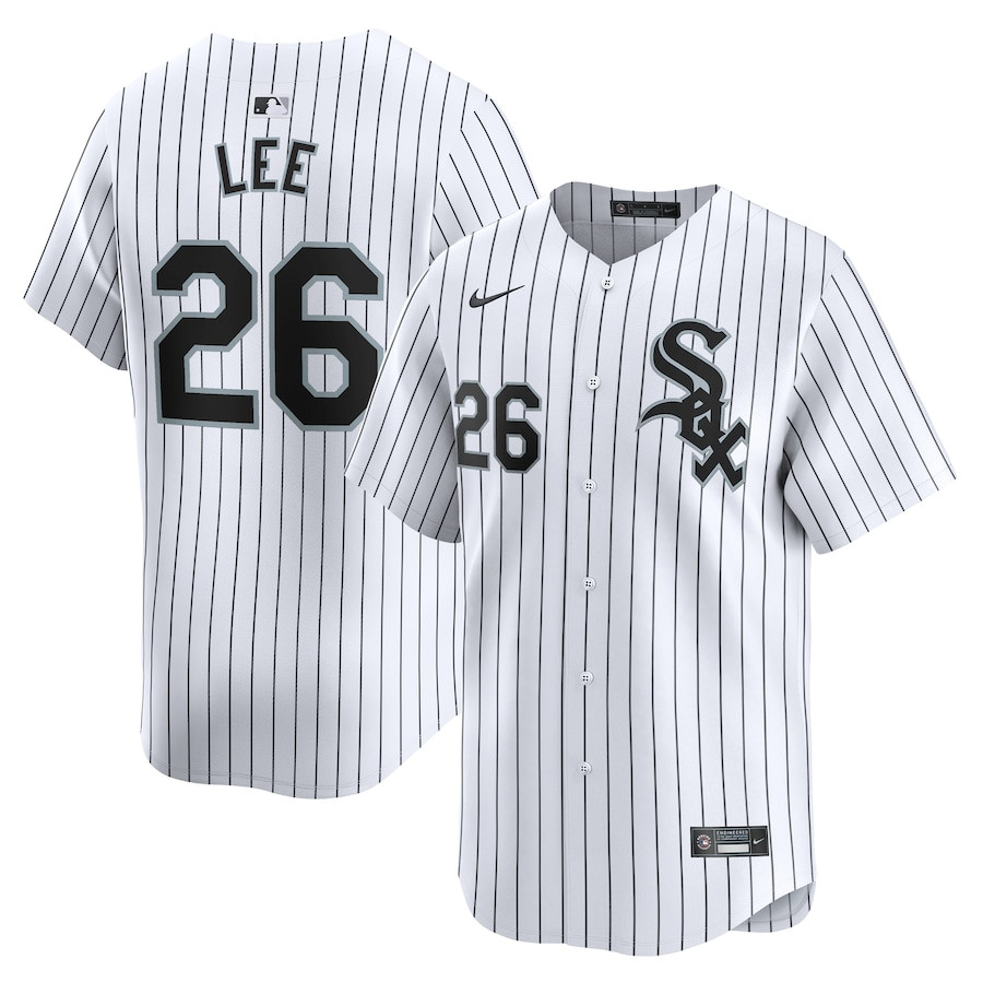 Korey Lee 26 Chicago White Sox Home Limited Player Men Baseball Jersey - White