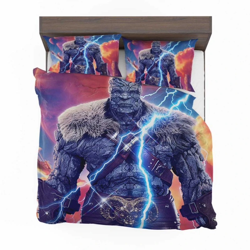 Alternative view of Korg In Thor Love And Thunder Movie Bedding Set - Custom Bedding Set
