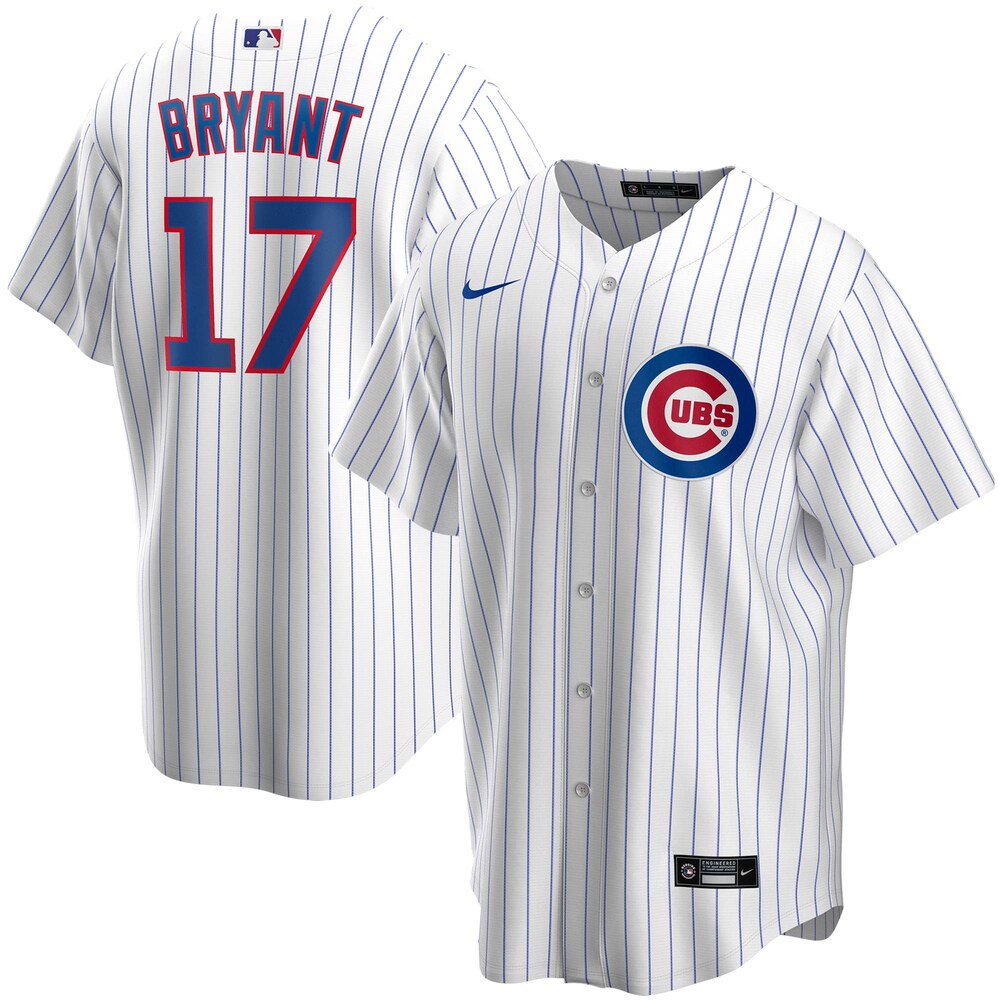 Kris Bryant Chicago Cubs Home 2020 Player Baseball Jersey - White Color