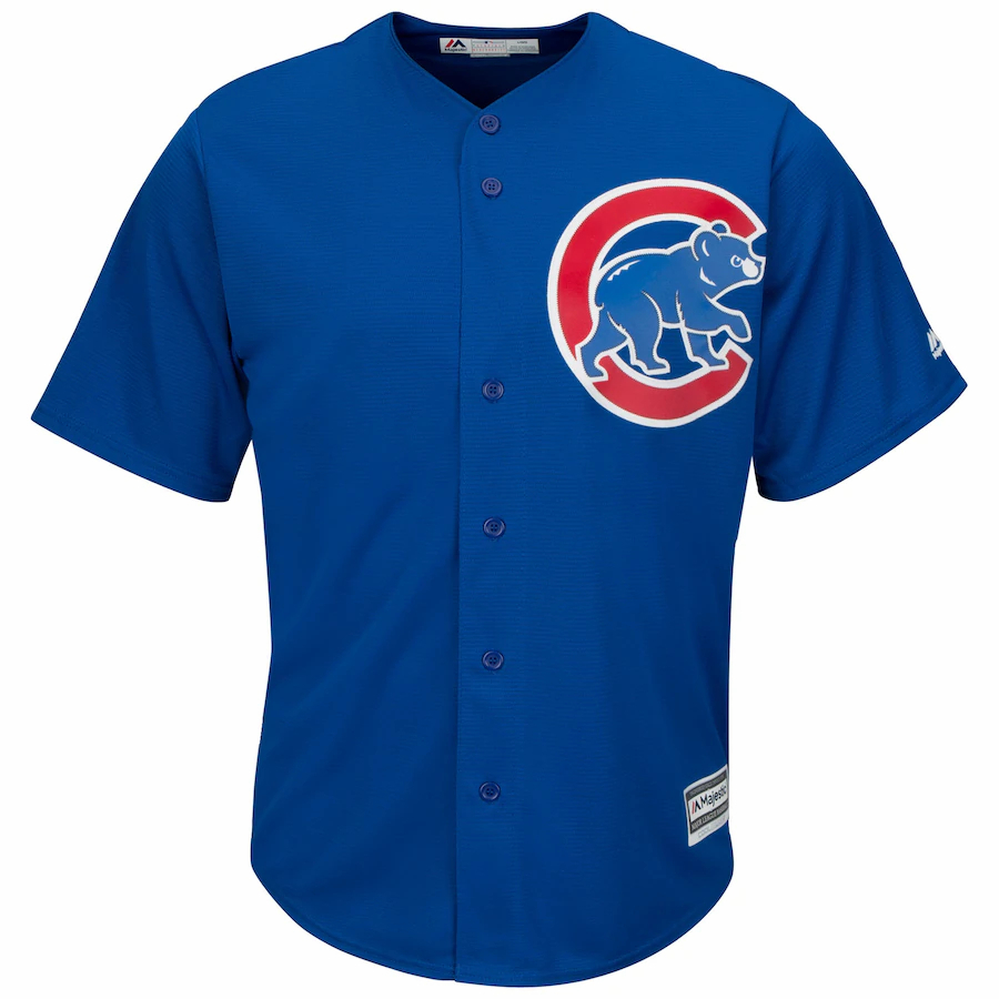 Alternative view of Kris Bryant Chicago Cubs Majestic Big And Tall Alternate Cool Base Replica Player Baseball Jersey - Royal