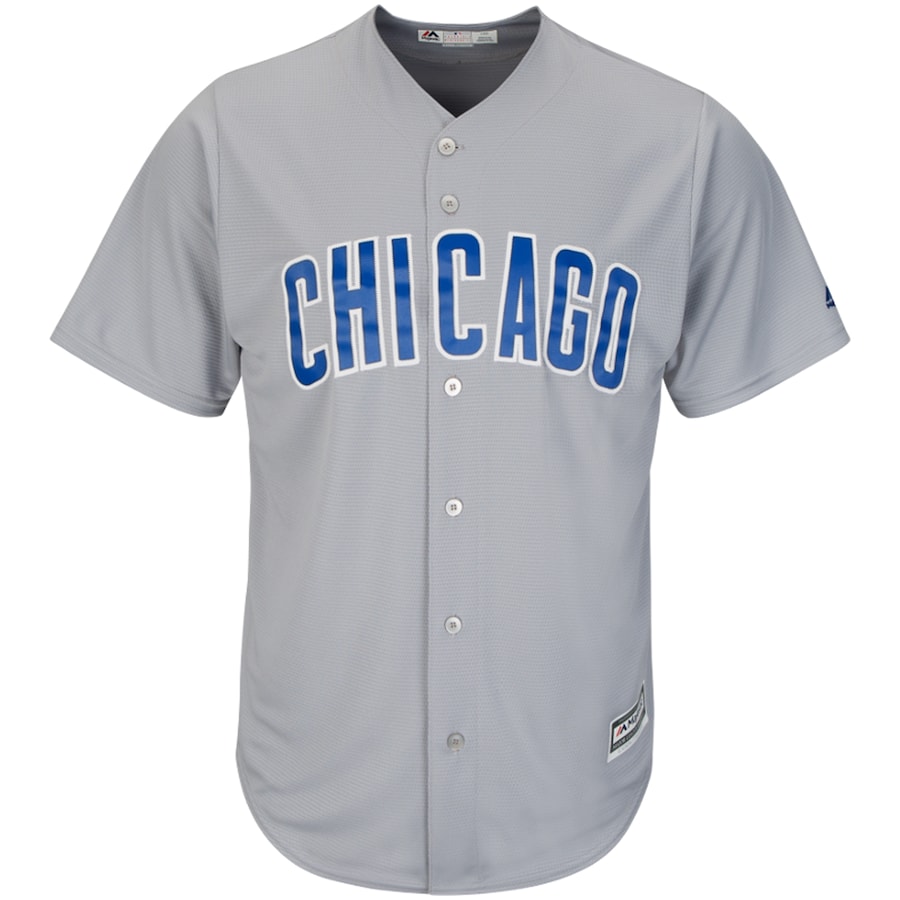 Alternative view of Kris Bryant Chicago Cubs Majestic Cool Base Player Baseball Jersey - Gray