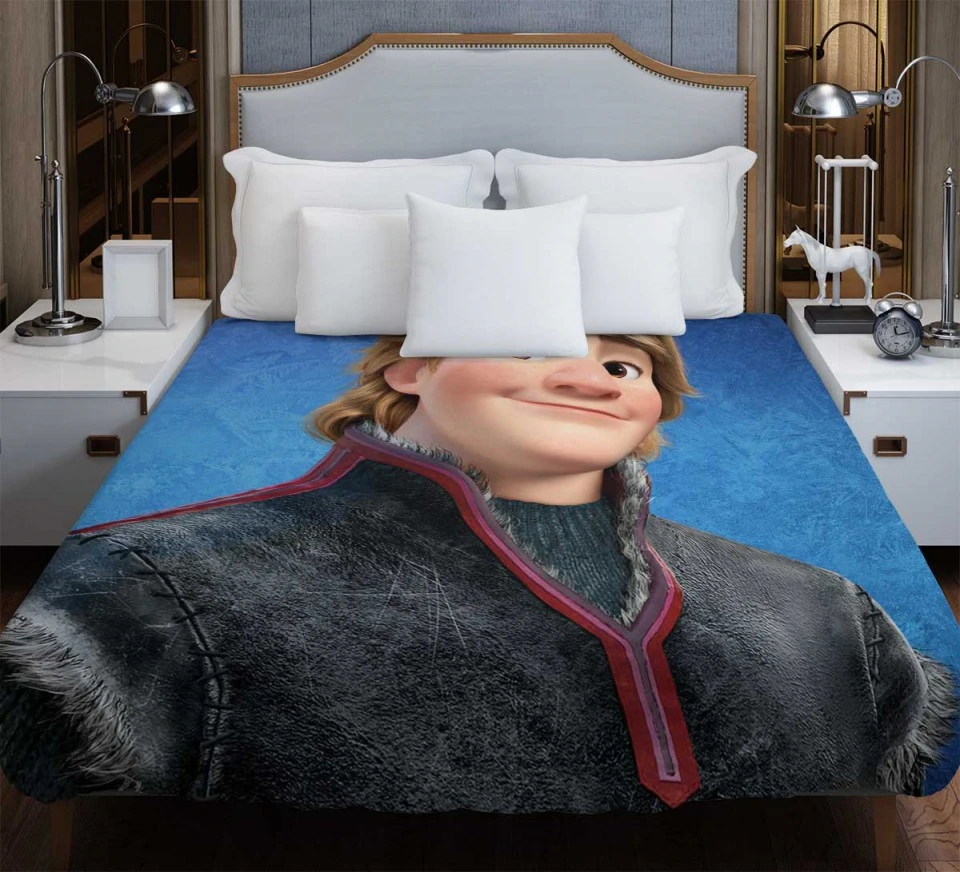 Kristoff In Frozen Disney Movie Duvet Cover - Custom Bedding Set