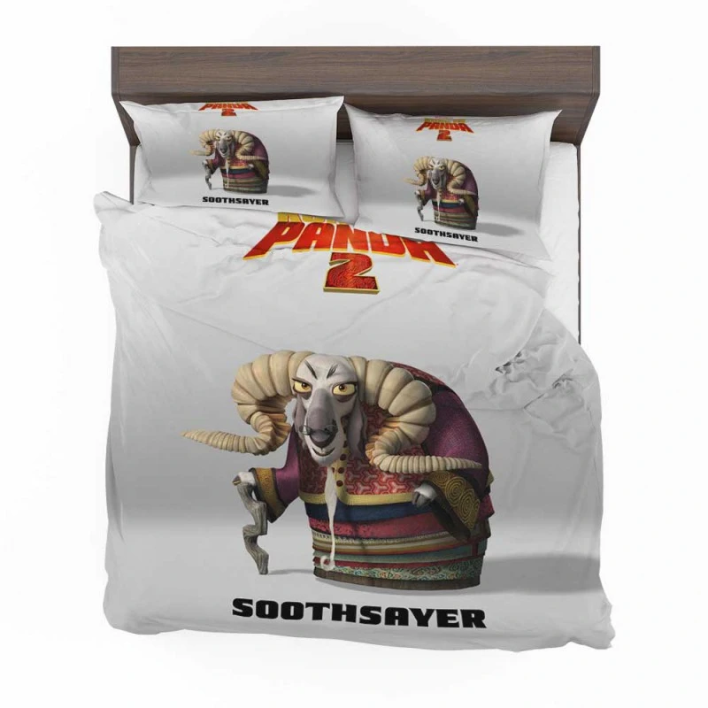 Alternative view of Kung Fu Panda 2 Movie Soothsayer Bedding Set - Custom Bedding Set