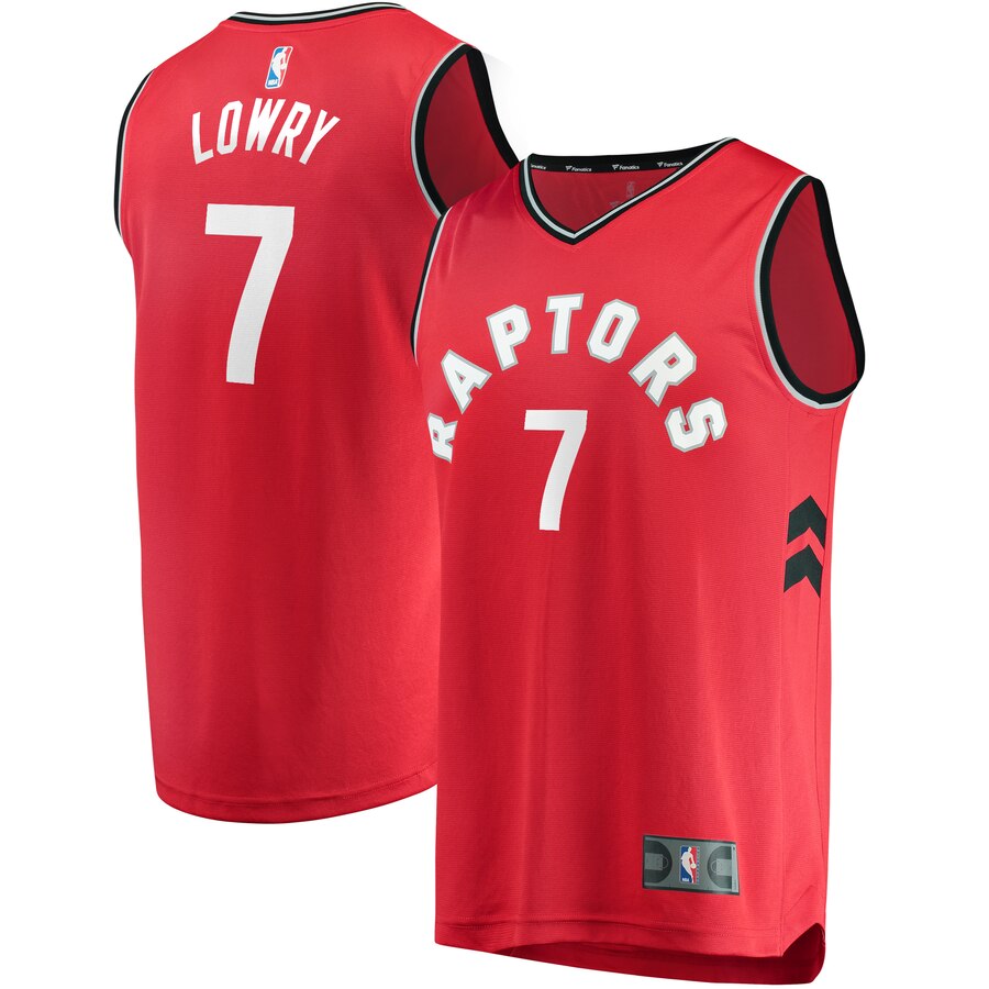 Kyle Lowry Toronto Raptors Fanatics Branded Fast Break Replica Player Team Basketball Jersey - Icon Edition - Red