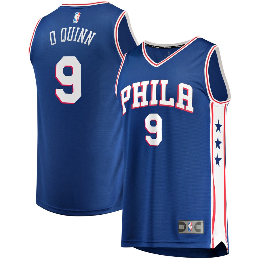 Kyle O'quinn Philadelphia 76ers Fanatics Branded Fast Break Replica Basketball Jersey Royal - Icon Edition