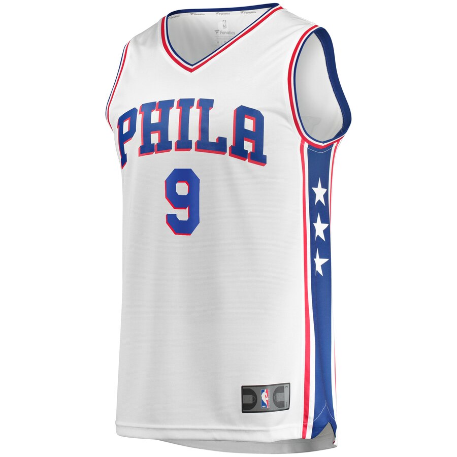 Alternative view of Kyle O'quinn Philadelphia 76ers Fanatics Branded Fast Break Replica Player Basketball Jersey White - Association Edition