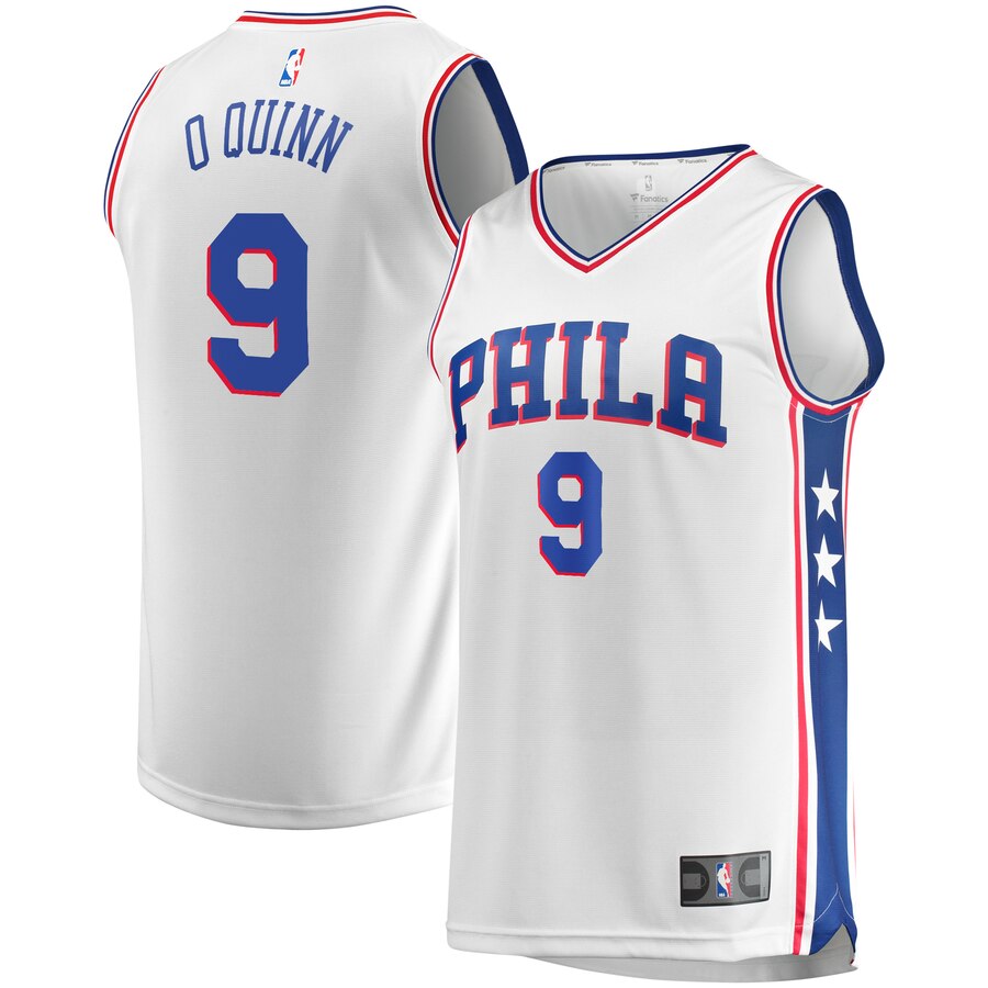 Kyle O'quinn Philadelphia 76ers Fanatics Branded Fast Break Replica Player Basketball Jersey White - Association Edition