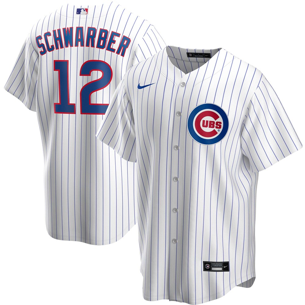 Kyle Schwarber Chicago Cubs Home 2020 Player Jersey - White