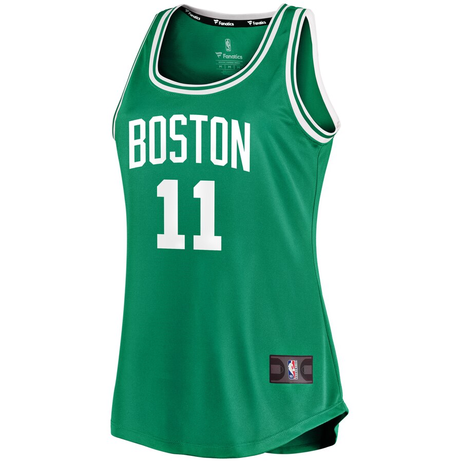 Alternative view of Kyrie Irving Boston Celtics Fanatics Branded Women's Fast Break Tank Basketball Jersey - Icon Edition - Kelly Green