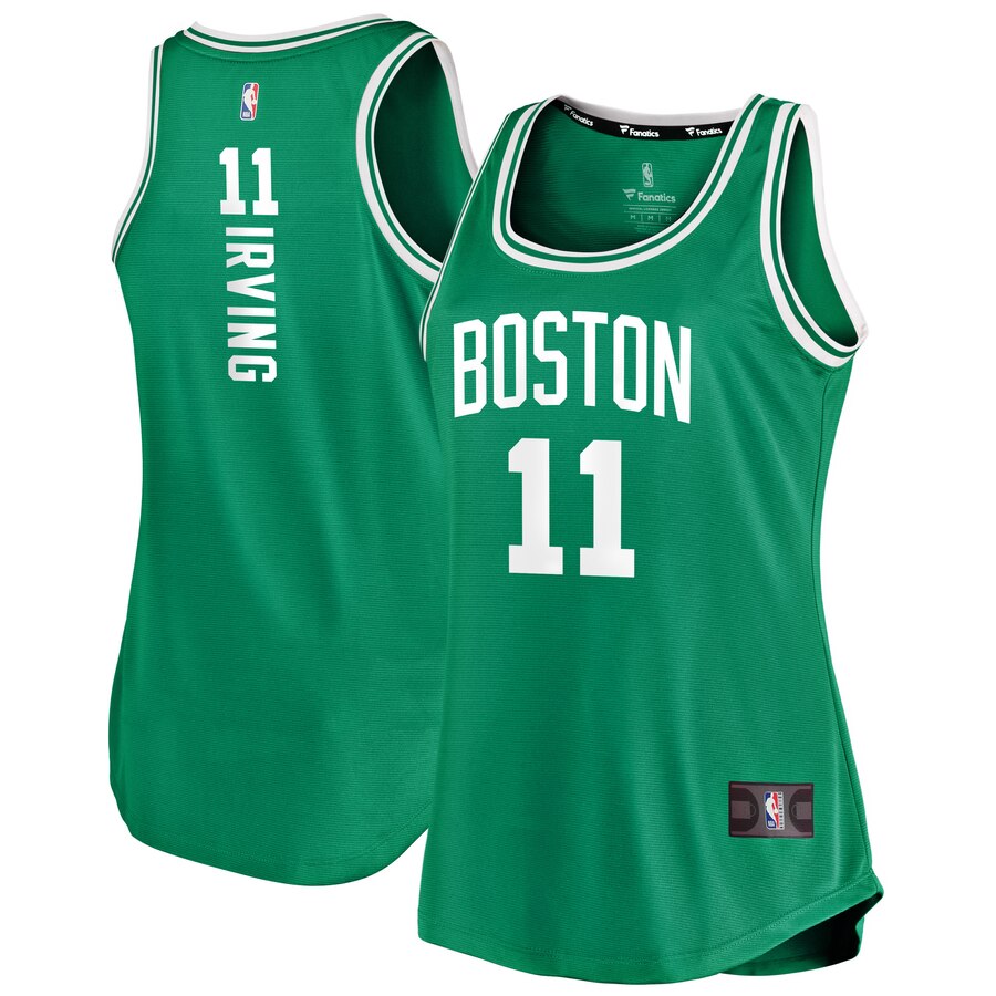 Kyrie Irving Boston Celtics Fanatics Branded Women's Fast Break Tank Basketball Jersey - Icon Edition - Kelly Green