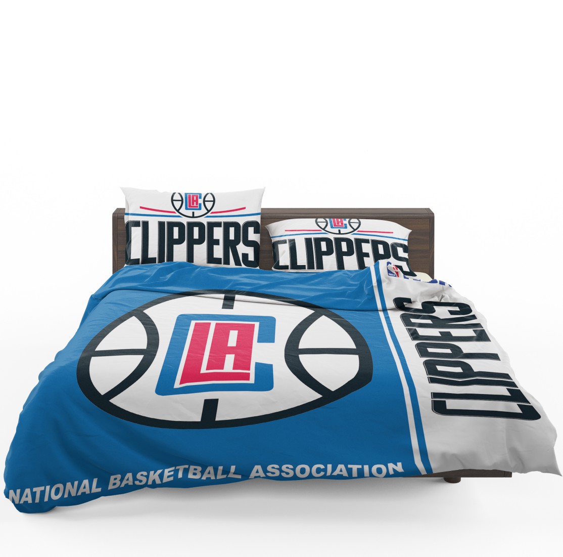 LA Clippers NBA Basketball Bedding Set - Custom Bedding Set
