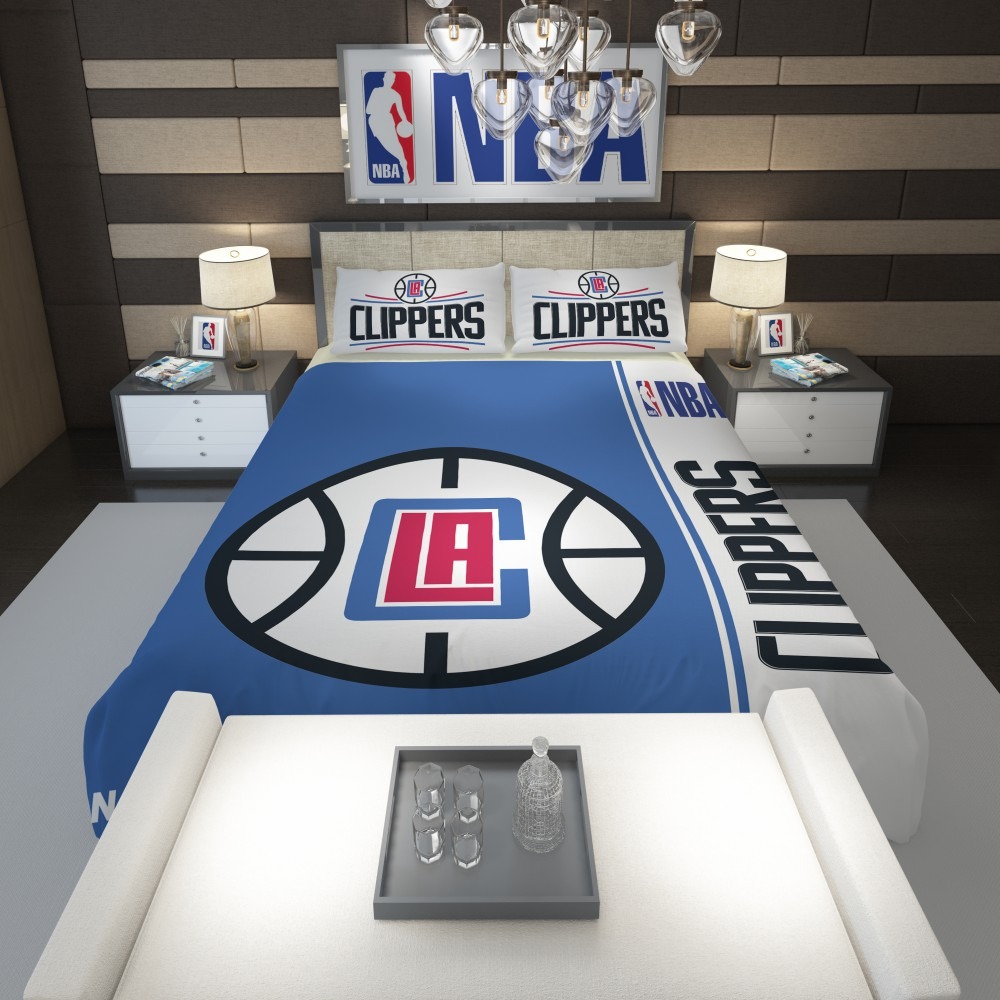 LA Clippers NBA Basketball Comforter - Custom Bedding Set