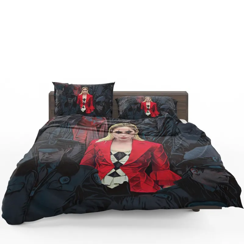 Lady Gaga In Joker 2 Stars Madness Bedding Set - Custom Bedding Set