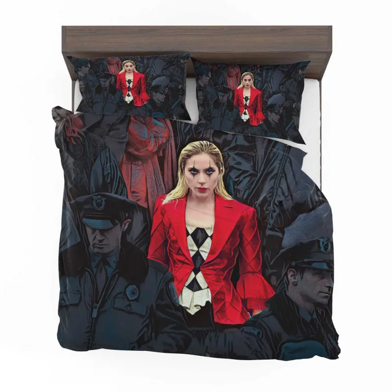 Alternative view of Lady Gaga In Joker 2 Stars Madness Bedding Set - Custom Bedding Set