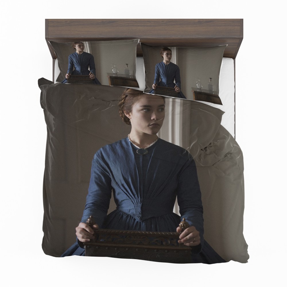 Alternative view of Lady Macbeth Movie Florence Pugh Bedding Set - Custom Bedding Set
