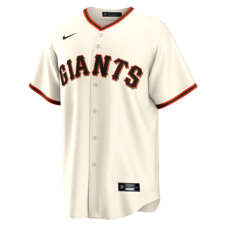 Alternative view of LaMonte Wade Jr. 31 San Francisco Giants Home Men Baseball Jersey - Cream 