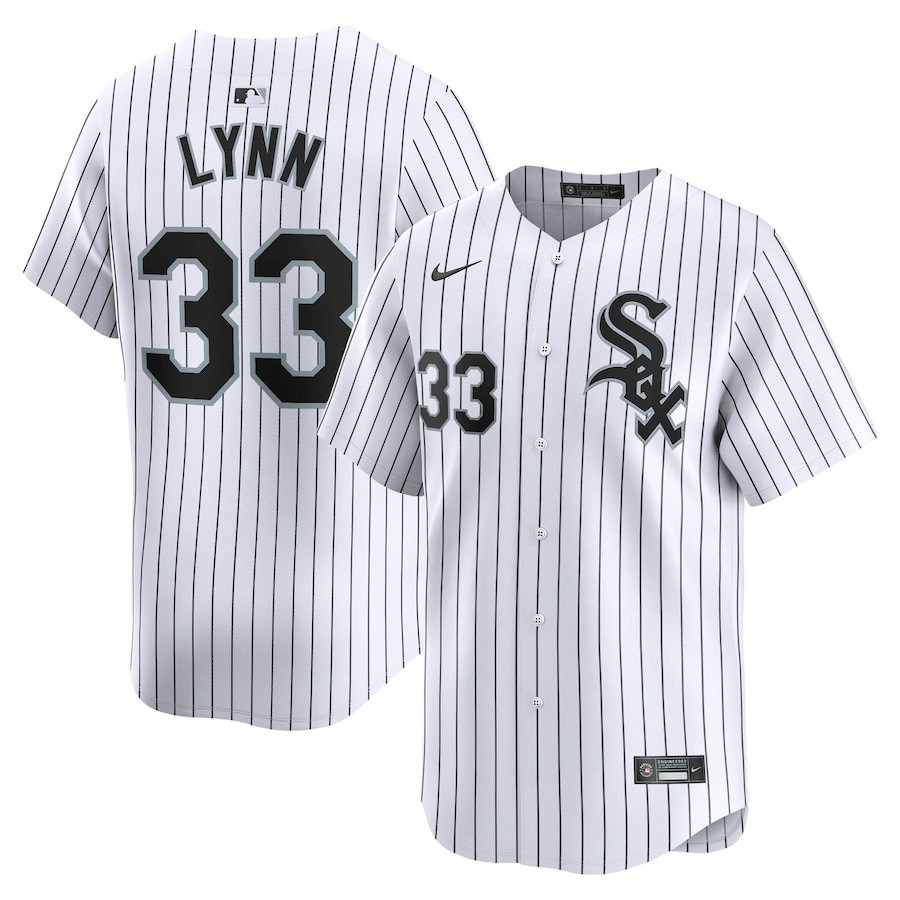 Lance Lynn 33 Chicago White Sox Home Limited Player Men Baseball Jersey - White