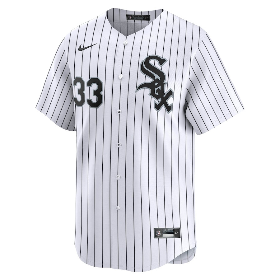 Alternative view of Lance Lynn 33 Chicago White Sox Home Limited Player Men Baseball Jersey - White