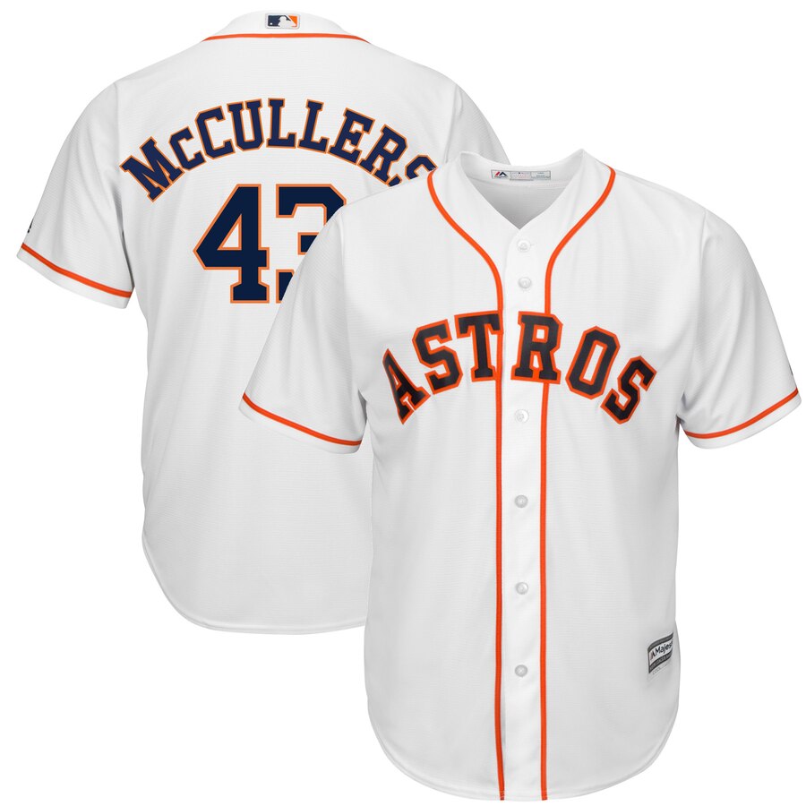 Lance Mccullers Houston Astros Majestic Home Cool Base Replica Player Baseball Jersey - White