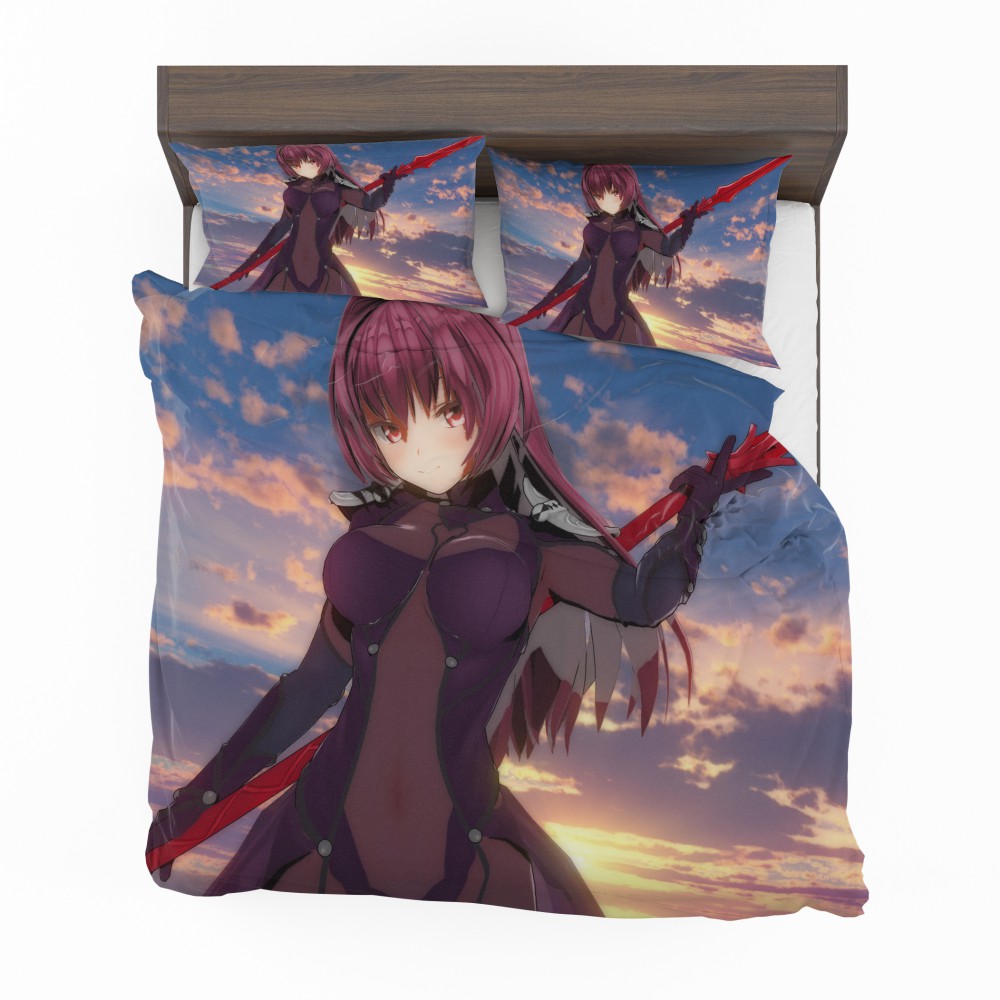 Alternative view of Lancer Fate Grand Order Japanese Anime Bedding Set - Custom Bedding Set