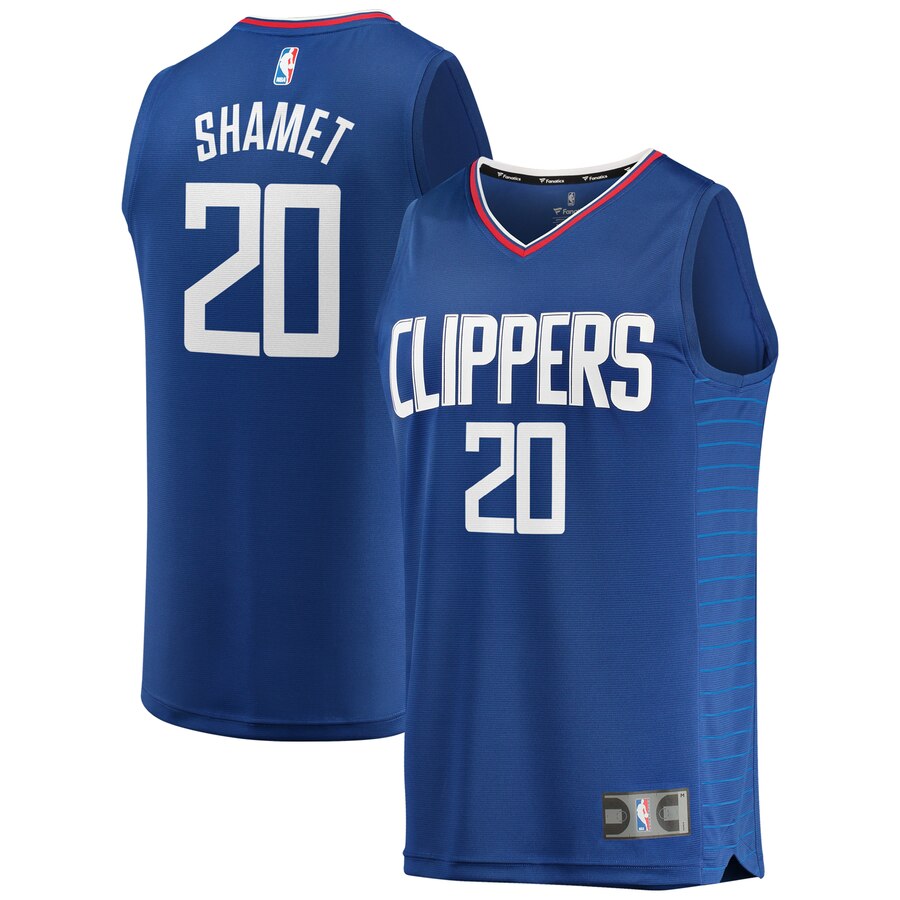 Landry Shamet La Clippers Fanatics Branded Fast Break Replica Basketball Jersey - Icon Edition - Royal