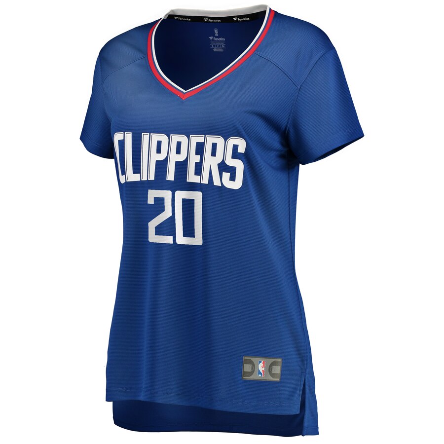 Alternative view of Landry Shamet La Clippers Fanatics Branded Women's Fast Break Player Basketball Jersey - Icon Edition - Royal