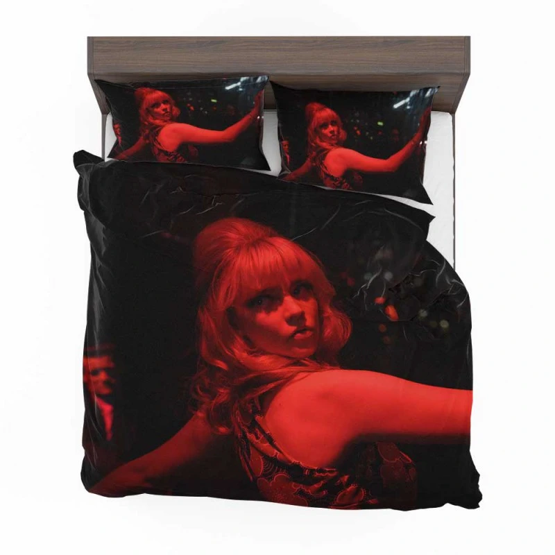 Alternative view of Last Night In Soho Movie Horror Drama Bedding Set - Custom Bedding Set