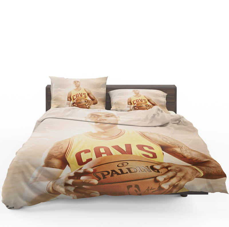Alternative view of Lebron James Basketball Bedding Set - Custom Bedding Set